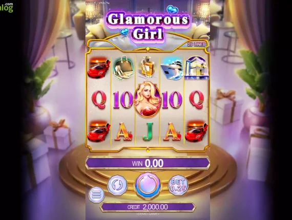Glamorous Girl Slot Machine: Big Wins Meet High Fashion on MayaGame